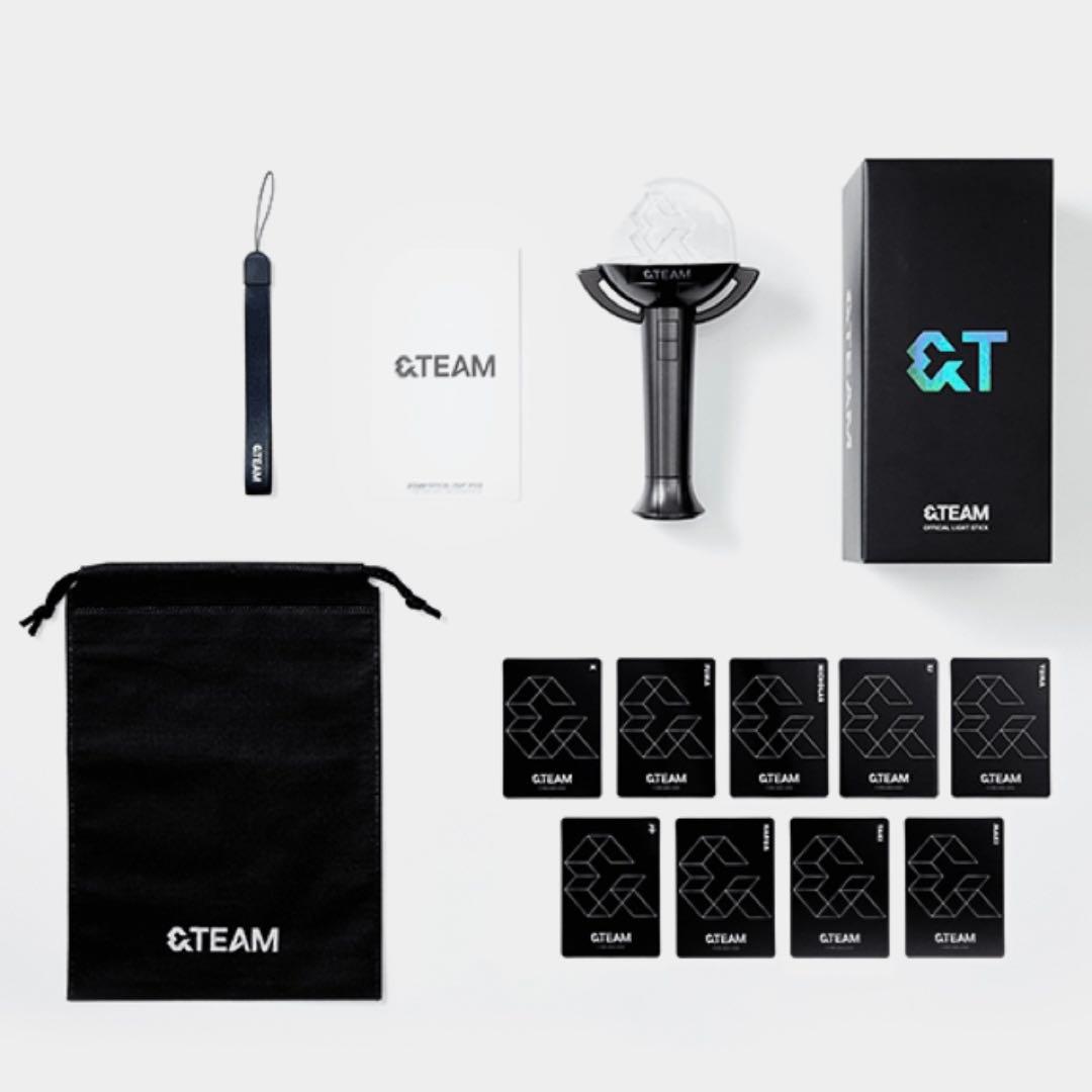 &TEAM 公式 ペンライト トレカ付き エンティーム 新品未開封
