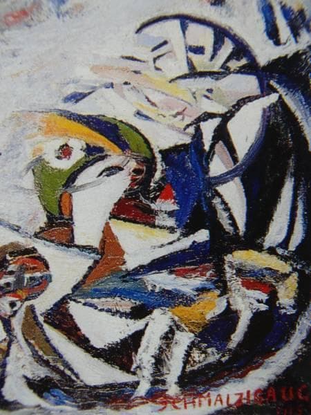 Jules Schmalzigaug、希少画集画、新品高級額、額装付、状態良好