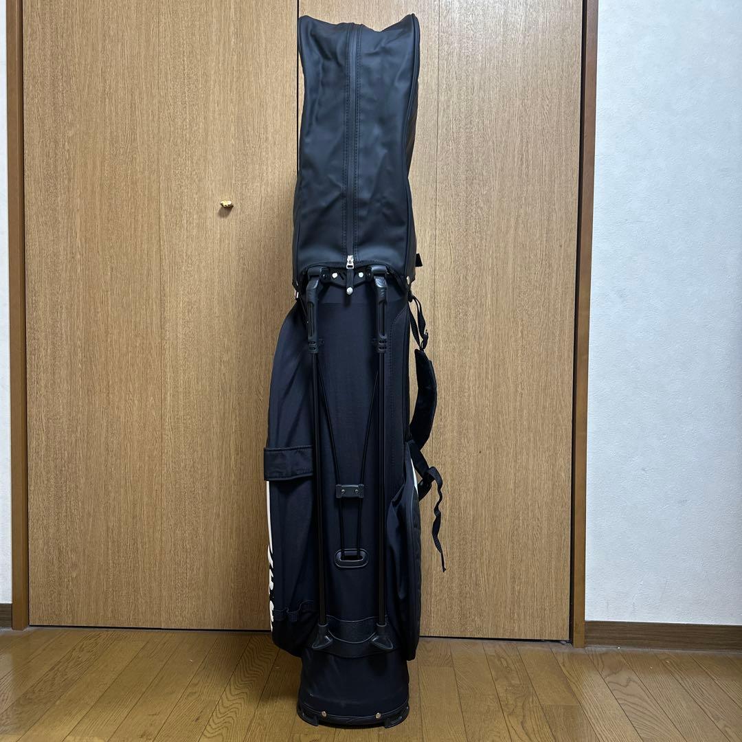 【美品】G FORE キャディバック／BLACK×SUKLL