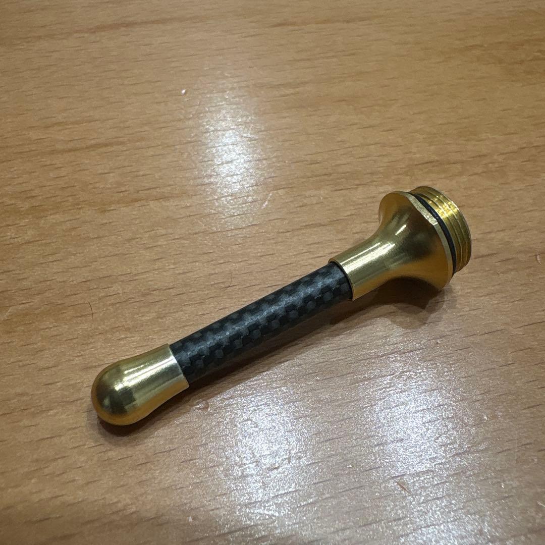 ZPI カーボン リールスタンド　スーパーライト 生産終了品　ゴールド