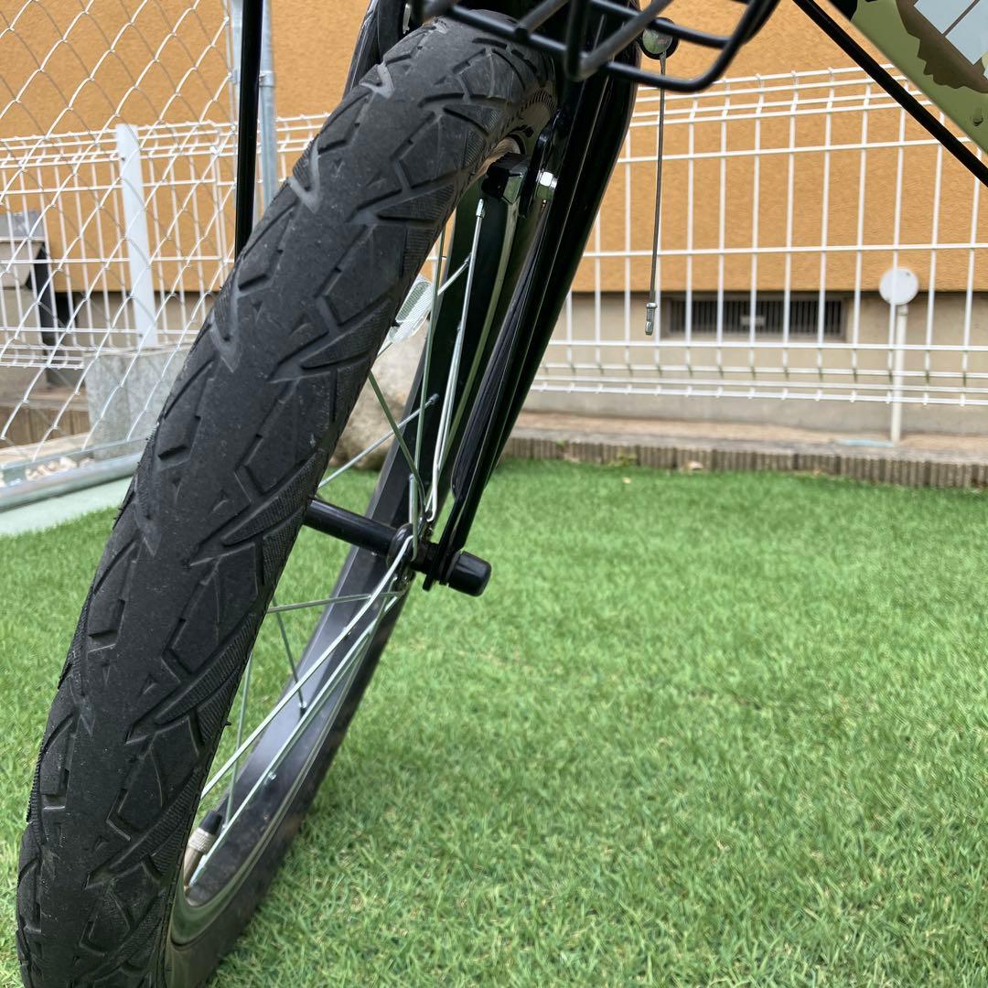 HUMMER 子供用自転車 迷彩柄 18インチ　補助輪付き