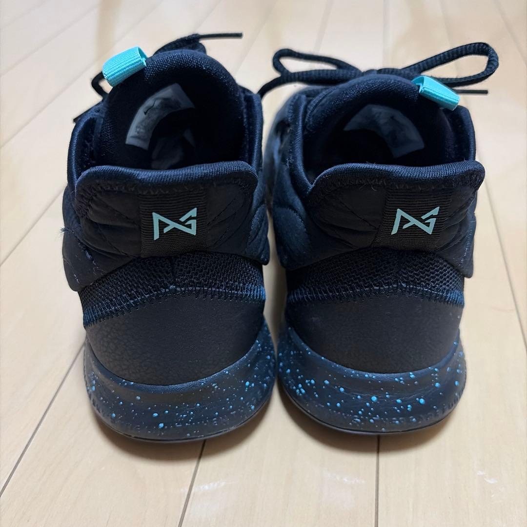 Nike バスケットボールシューズ ブラック/アクア