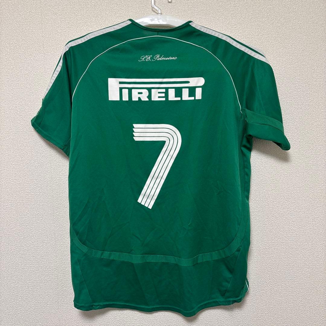 adidas サッカー　ユニフォーム 7番 パルメイラス　グッズ　ブラジル代表