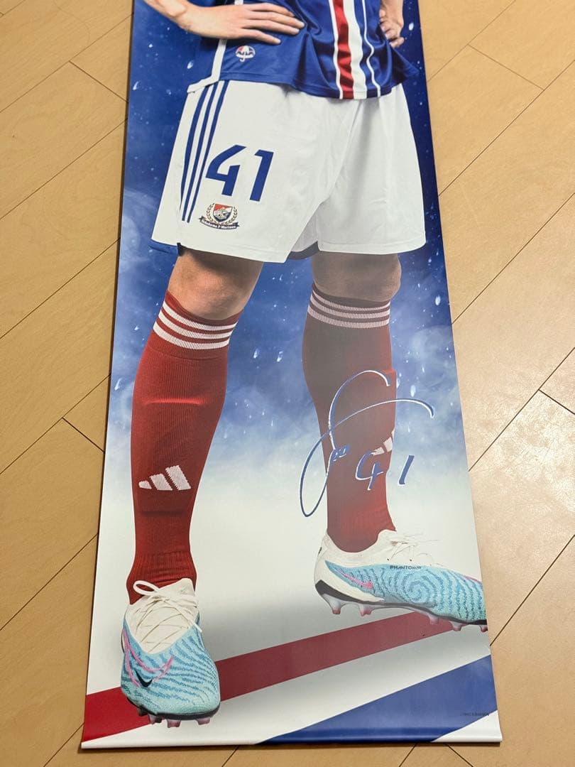 横浜Fマリノス　2023シーズン　等身大タペストリー　杉本健勇