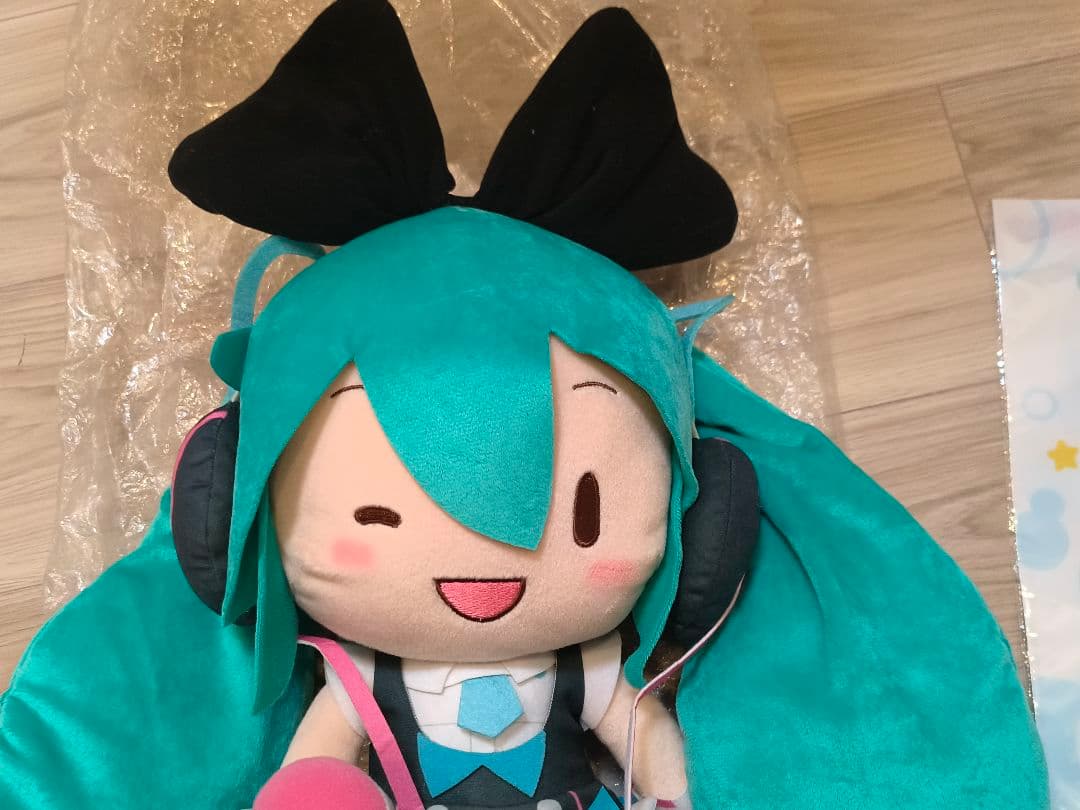 特典有 初音ミク　マジカルミライ2016　ふわぷち　ぬいぐるみ(L)