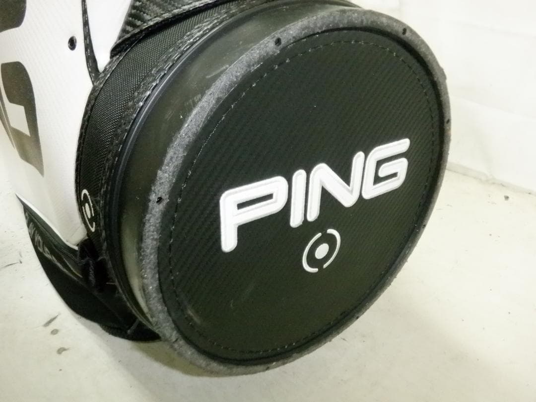 PING★ピン★9.5型★３点式★契約プロ仕様★良品★ツアーモデル(WH×BK)
