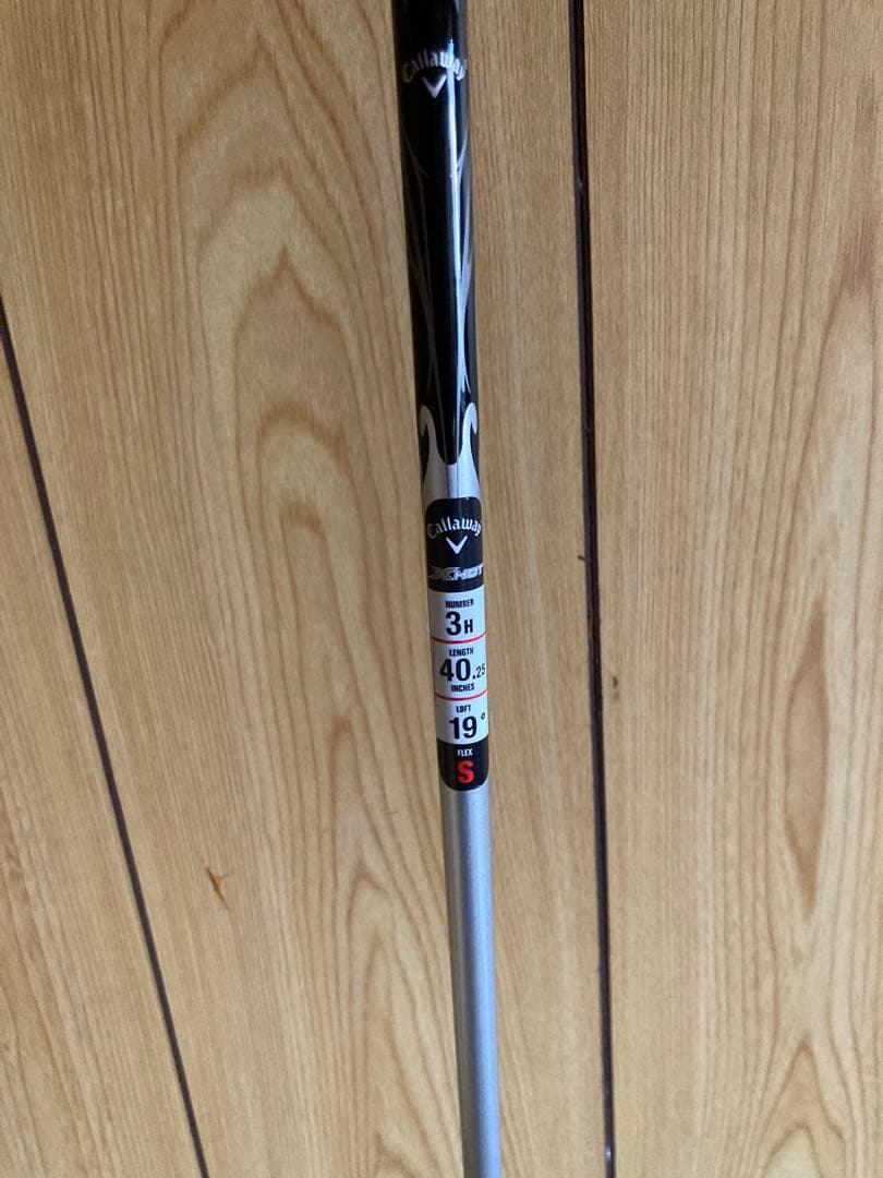 Callaway X Hot 3番ユーティリティ 19° ヘッドカバー付き