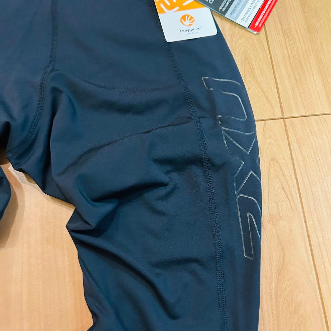 ■新品■ 2XU ツー・タイムズ・ユー　コンプレッション ロングタイツ　ブラック