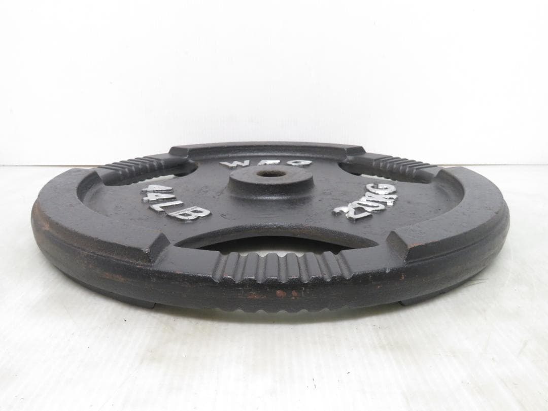 WFG ワイルドフィット アイアンプレート 20kg レギュラー 穴径28mm①