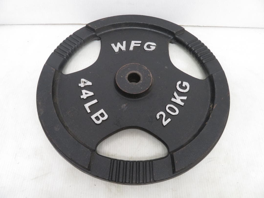 WFG ワイルドフィット アイアンプレート 20kg レギュラー 穴径28mm①