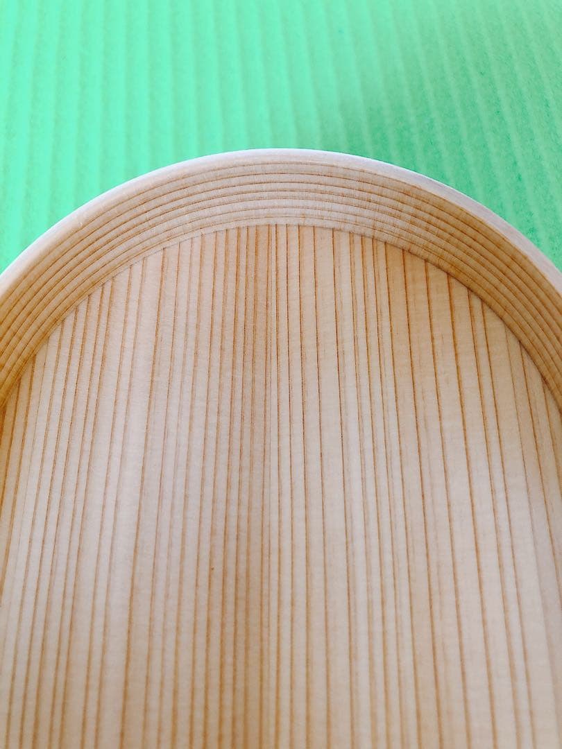 【美品✨】曲げわっぱ　弁当箱　大館工芸社　小判弁当　仕切り無し