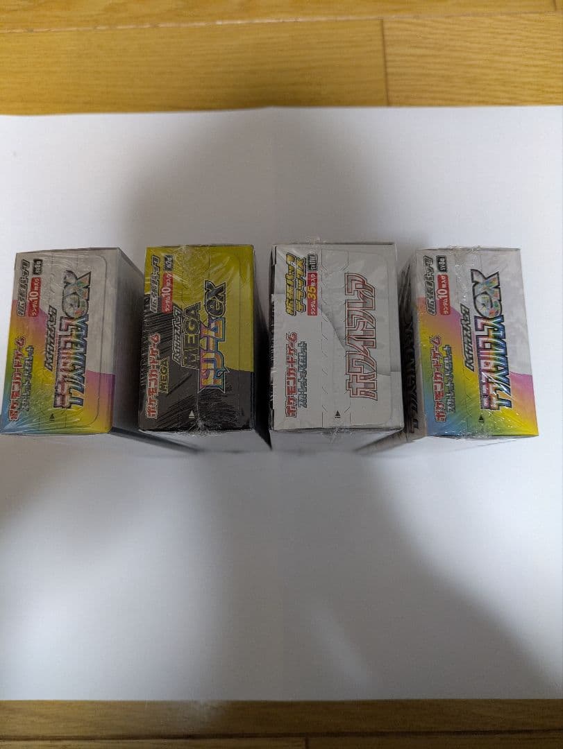 テラスタルフェスex MEGAドリームex ホワイトフレア BOX シュリンク付