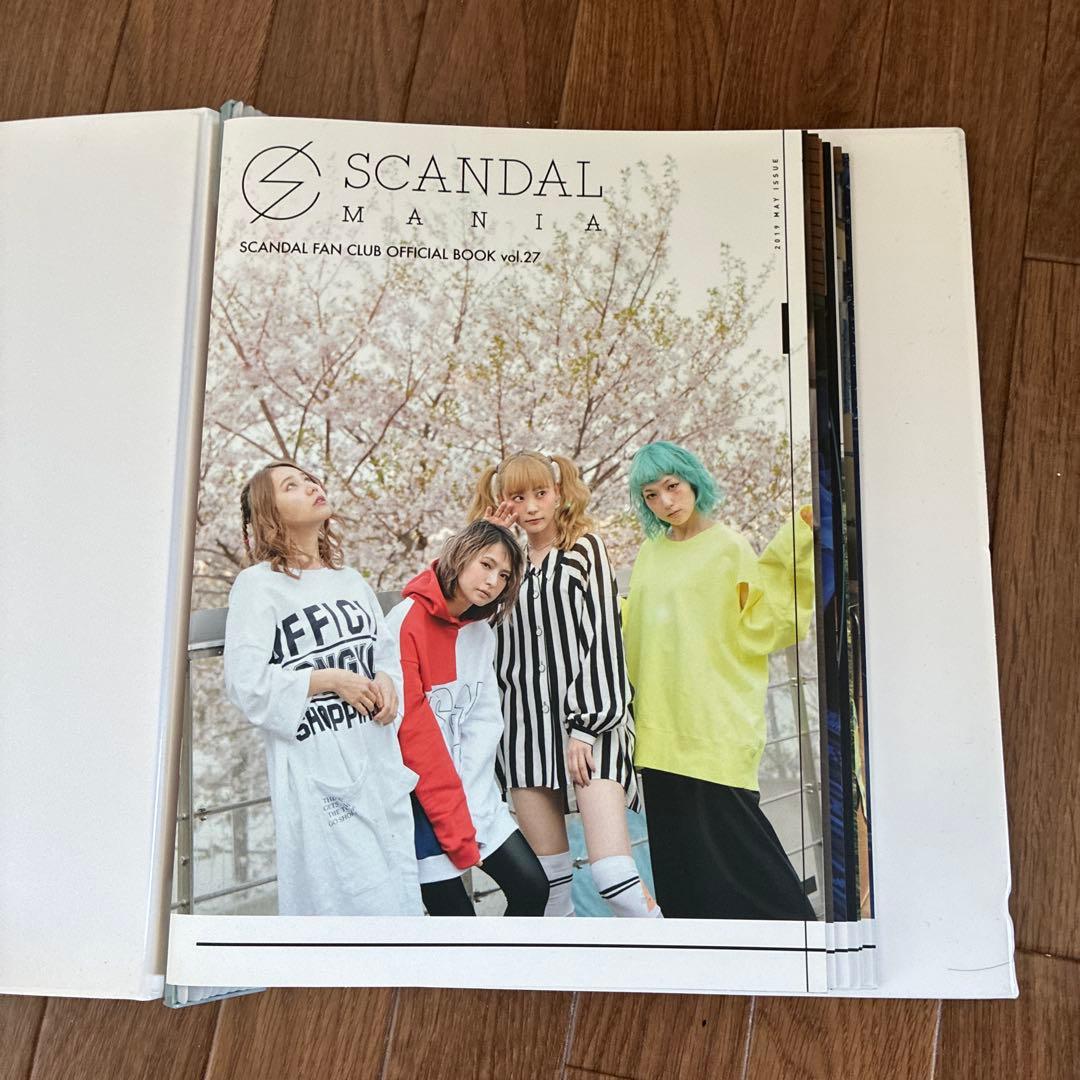 SCANDAL 会報誌 バインダー セット おまけ付き