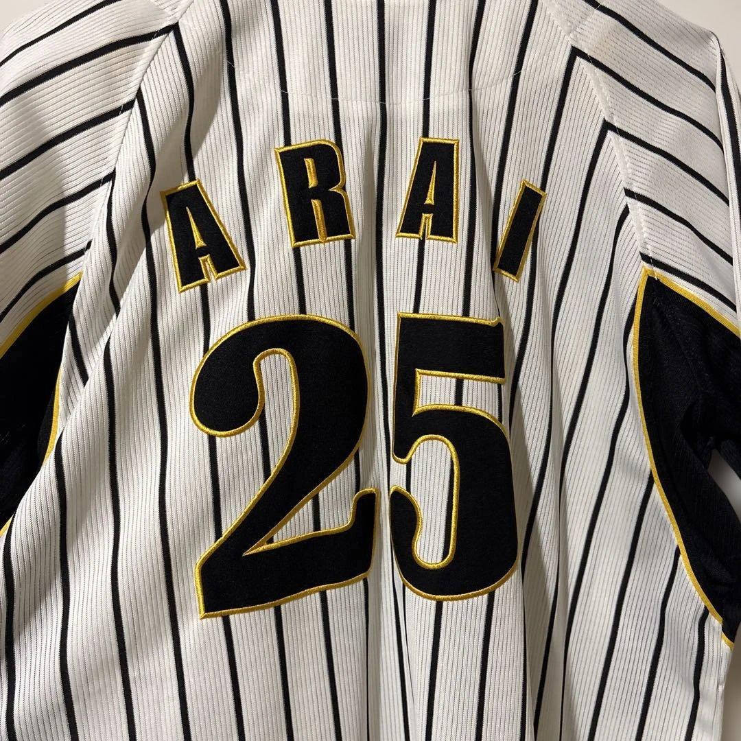 美品 阪神タイガースTigers ユニフォーム 25 LL 新井貴浩