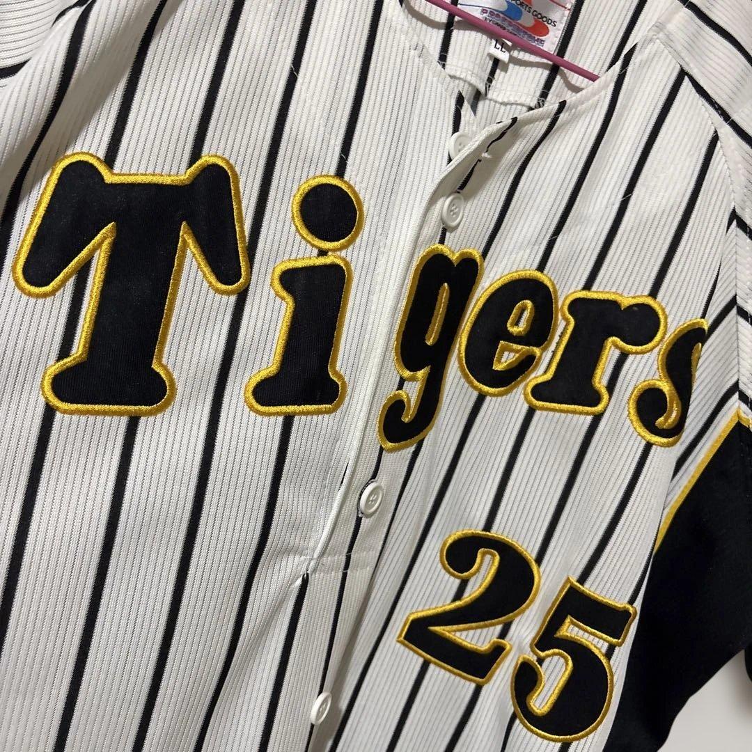 美品 阪神タイガースTigers ユニフォーム 25 LL 新井貴浩