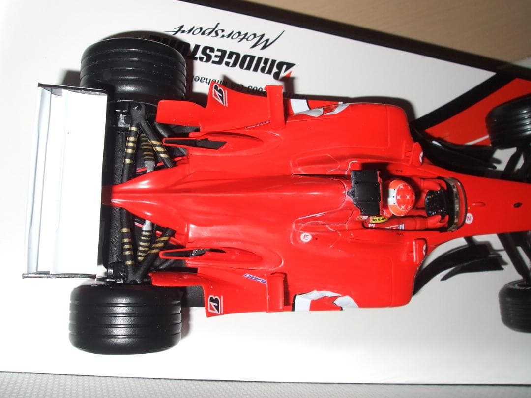 フェラーリ　２００３－GA　シューマッハ　BSパッケージ　作業途中品　デカール付