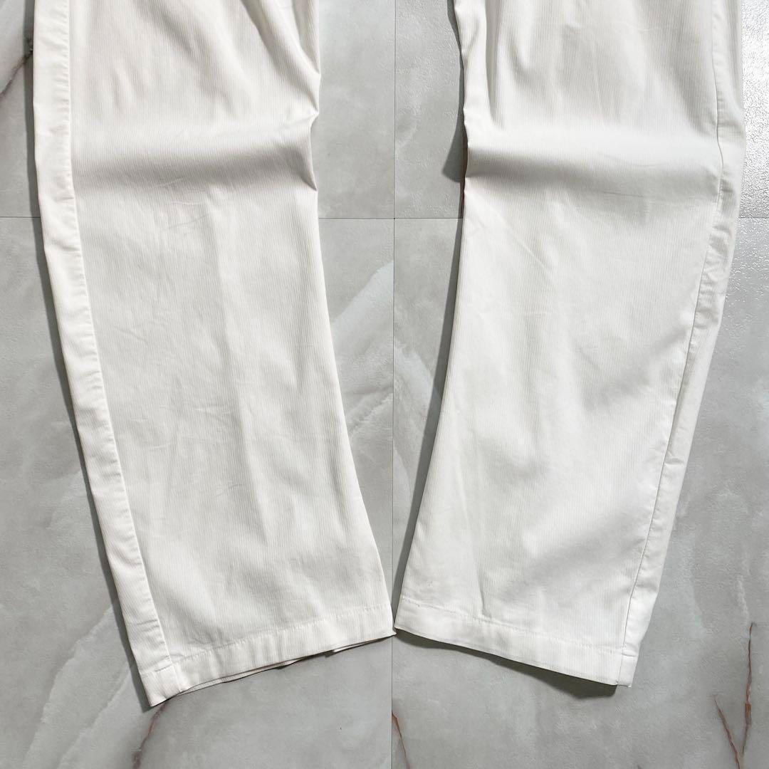 A16522 オークリーゴルフ 17ss メンズ スカル ロングパンツ 白W34