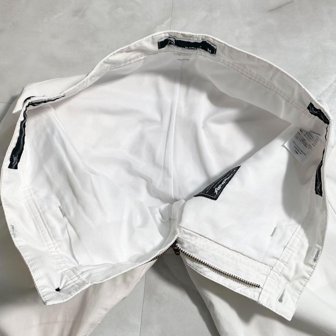 A16522 オークリーゴルフ 17ss メンズ スカル ロングパンツ 白W34