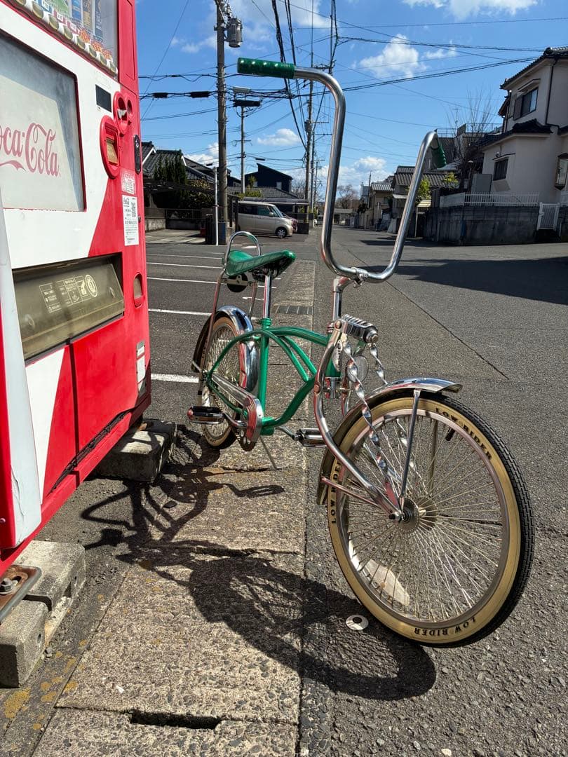 ローチャリ　ビーチクルーザー　ローライダー　自転車　鹿児島