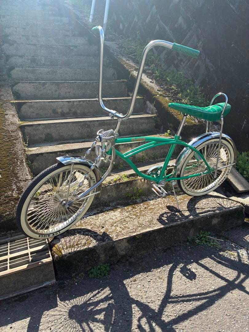ローチャリ　ビーチクルーザー　ローライダー　自転車　鹿児島