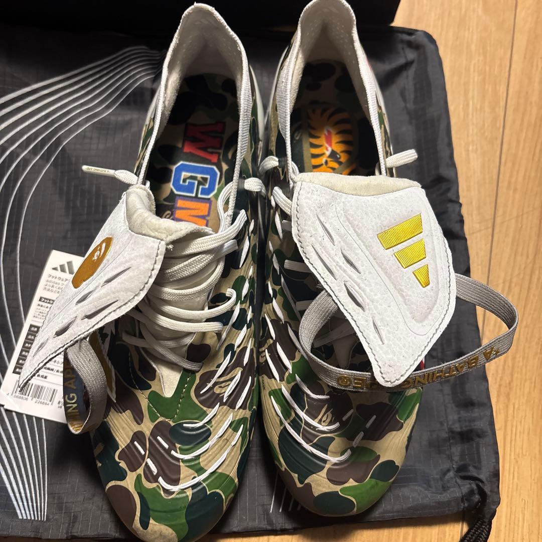 BAPE × adidas PREDATOR サッカースパイク 26.5