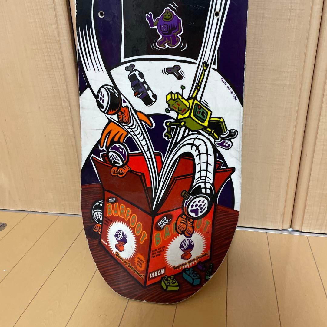 【バーフット】ビンテージ スノーボードBarfoot レア