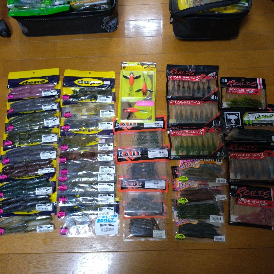 バス釣り引退セット 約230点 未使用品多数 イッセイ デプス OSP 他多数