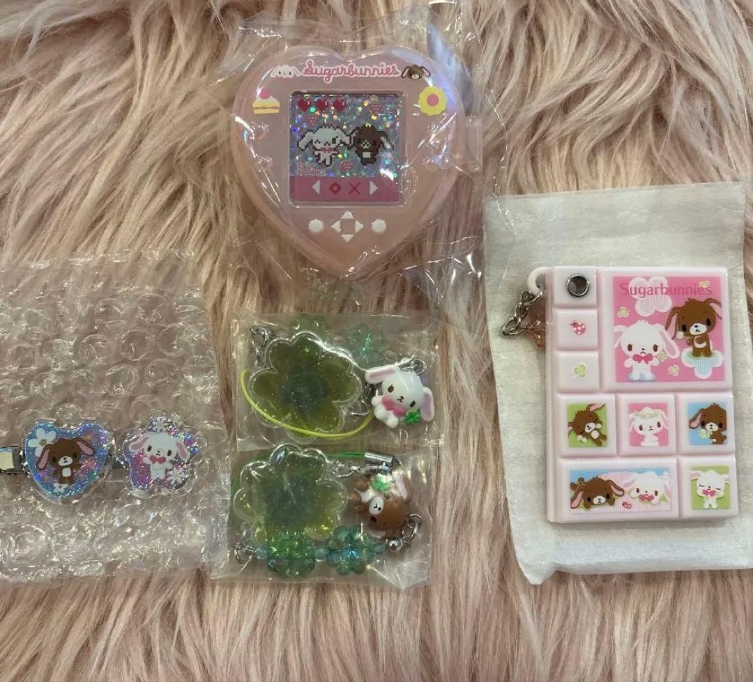 シークレットミニゲーム機風チャーム クローバーストラップ シュガーバニー