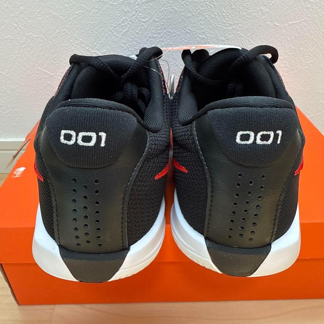 NIKE エアズームG.T.カットアカデミーEP バッシュ　黒赤28.5cm新品