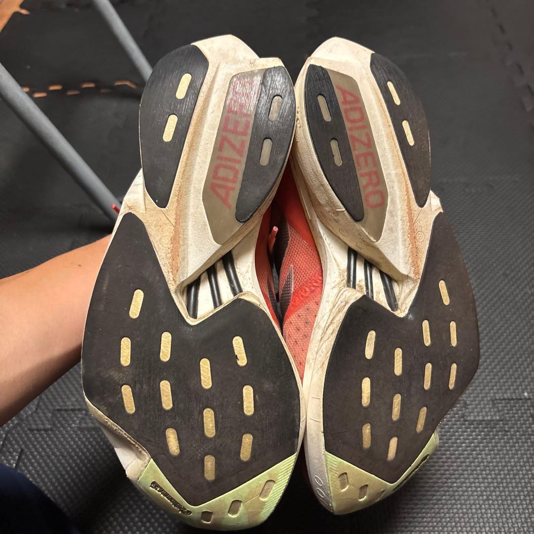 adidas アディオスプロ3 26.0cm レッド/ブラック