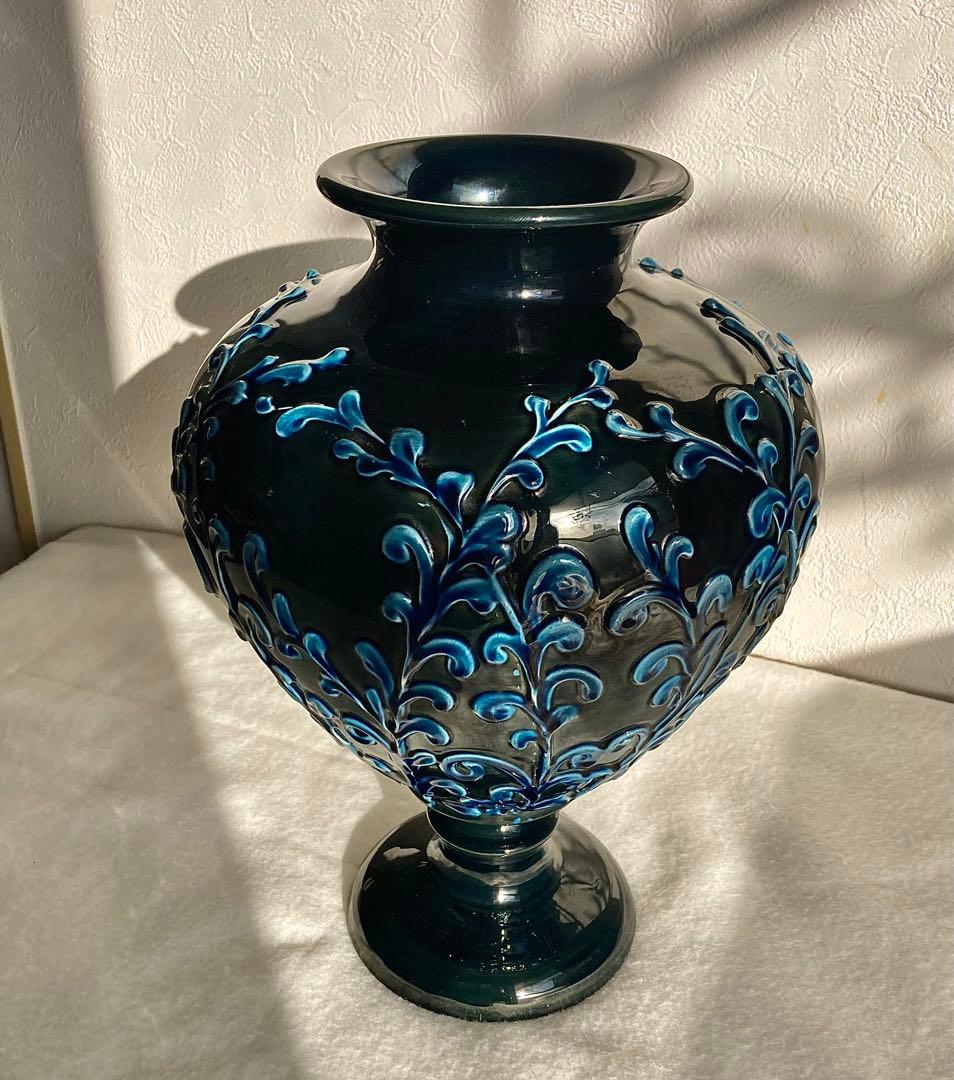 イタリア製 巨大花瓶 アンティーク ヴィンテージ 華道用 花展用 華道用花瓶