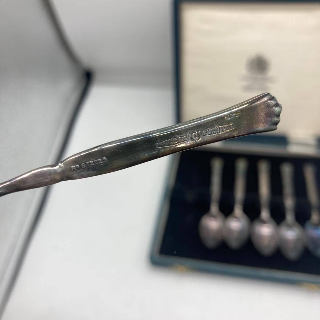 ▼Mappin & Webb 　MAPPIN PLATE　ティースプーンセット