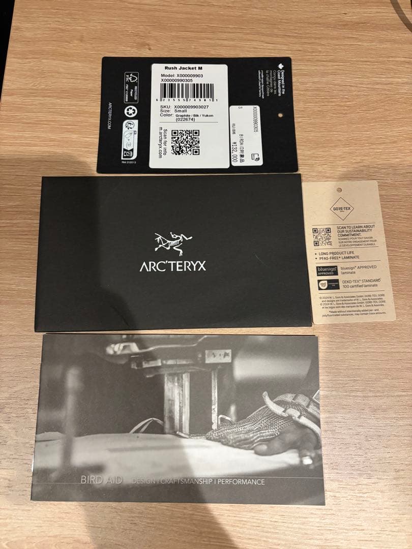 ARC'TERYX Rush Jacket MEN'S Sサイズ