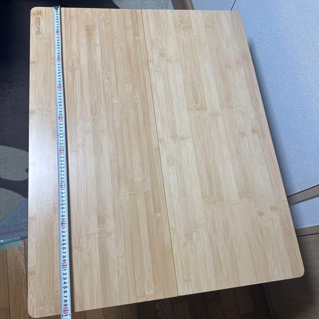 スノーピークpeak ワンアクションテーブル ロング竹 LV-015TR