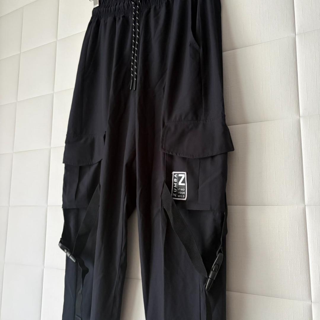 Zumba XS 正規品 ブラック カーゴパンツ 黒 ズンバウェア