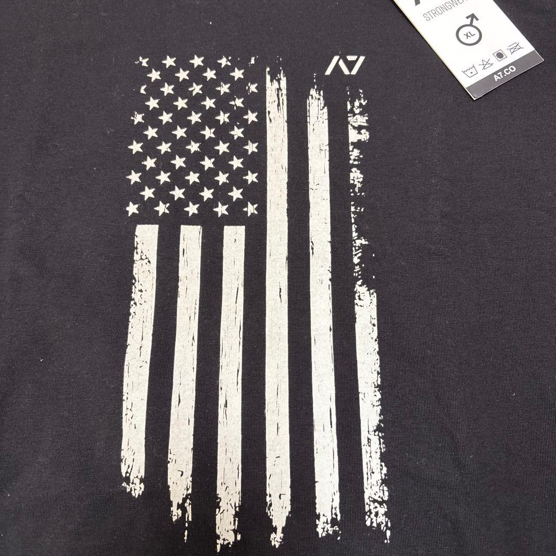 【新品】 A7 BAR GRIP バーグリップ アメリカ国旗 Tシャツ XL
