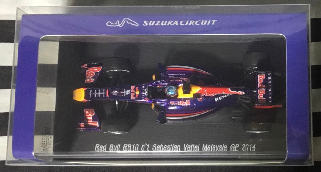 1/43 レッドブル ルノー RB10 マレーシアGP 2014 ベッテル 鈴鹿
