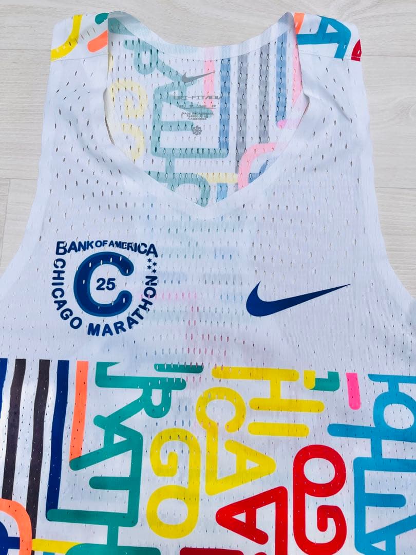 【限定】 Nike 2025 Chicago marathon singlet