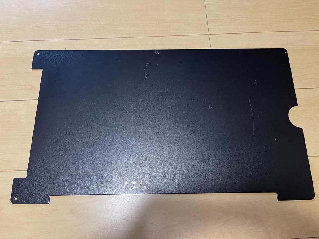 【6点セット】キャンプギークスフィールドラック用天板4　連結用天板2 グレイ