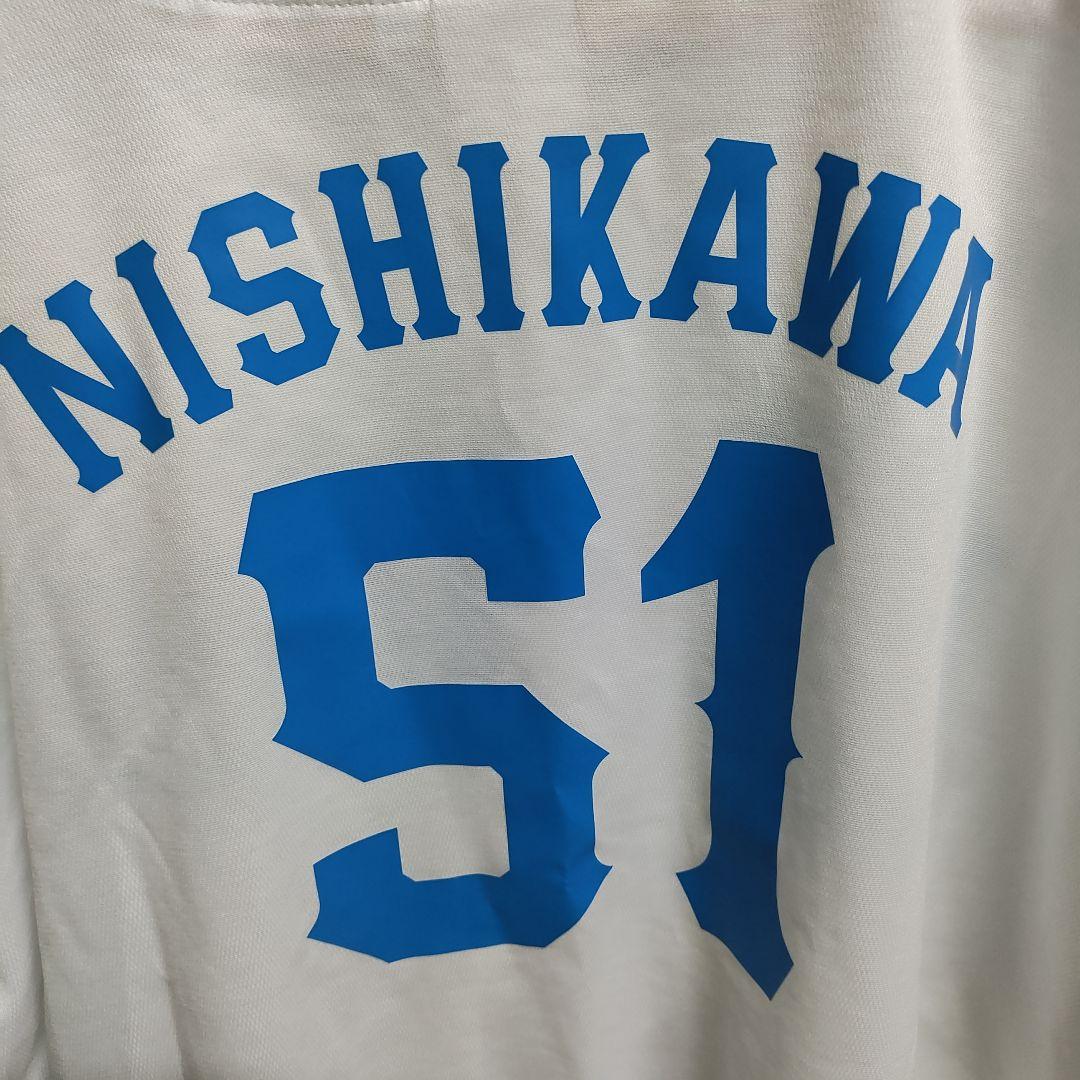 西川愛也西武ブルーシリーズユニフォーム2024Lサイズ