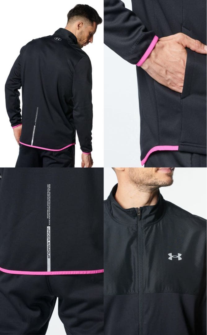 【新品未使用】Under Armour トレーニング フルジップ ブラック