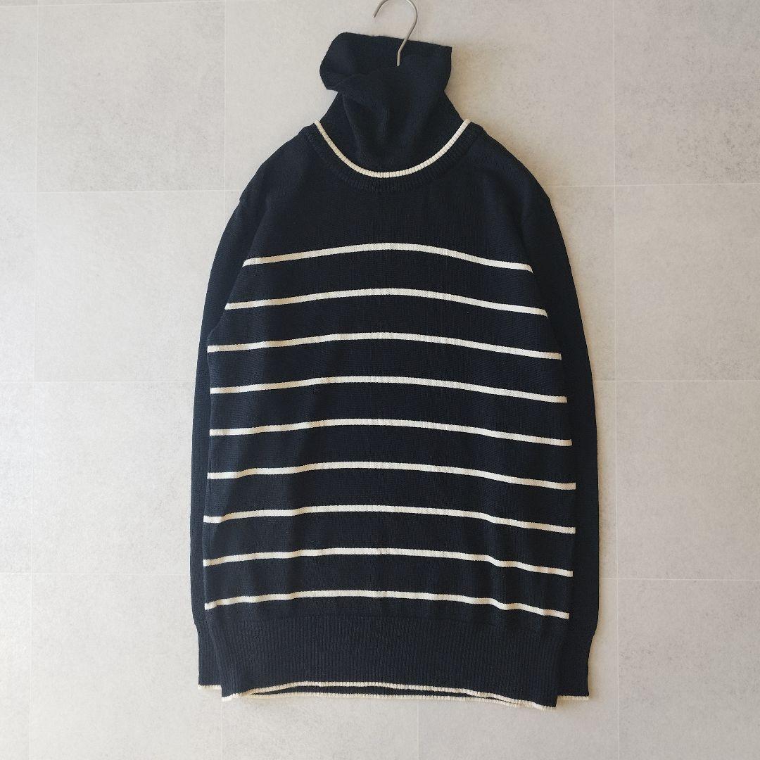 未使用級✨️ Burberry GOLF タートルネックプルオーバー ロゴ刺繍