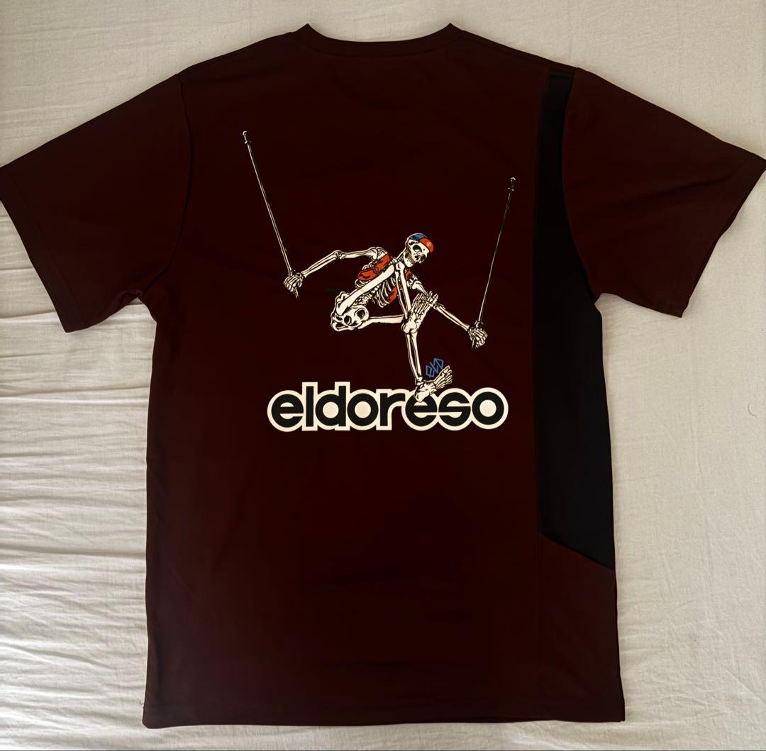 ELDORESO ボーンマン Tシャツ ブラウン Sサイズ