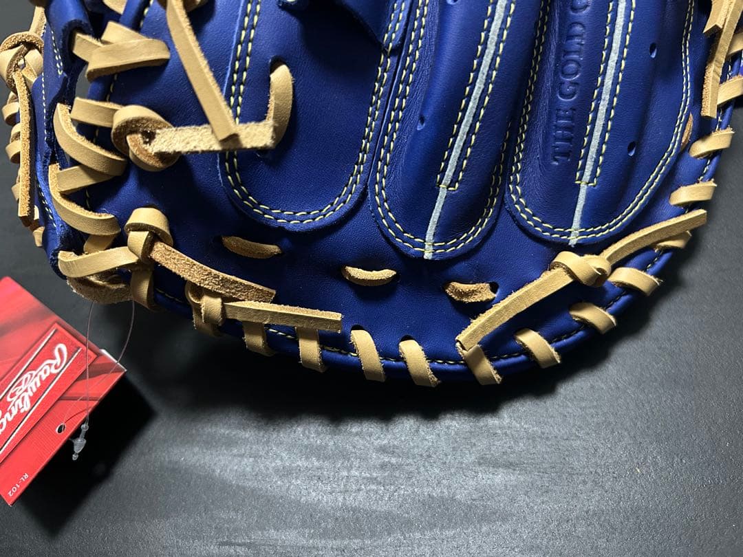 Rawlings グローブ　キャッチャーミット　青　ジュニア用　31.5インチ