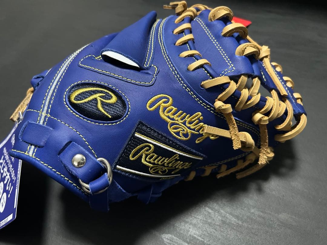 Rawlings グローブ　キャッチャーミット　青　ジュニア用　31.5インチ