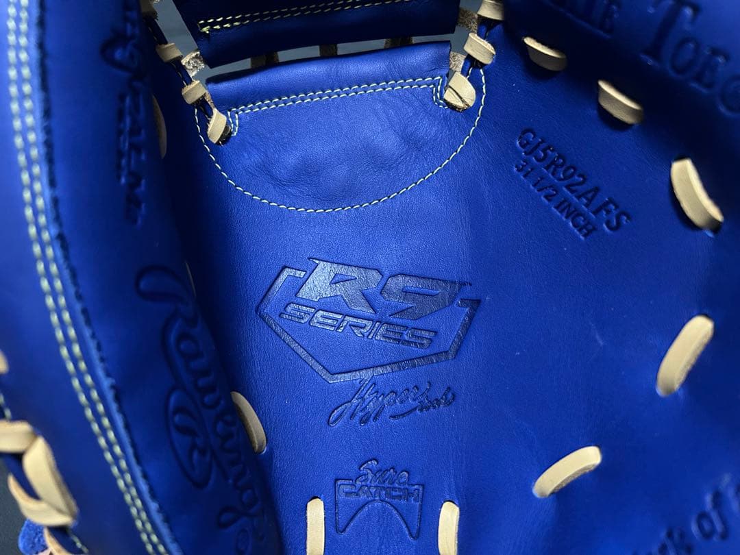 Rawlings グローブ　キャッチャーミット　青　ジュニア用　31.5インチ