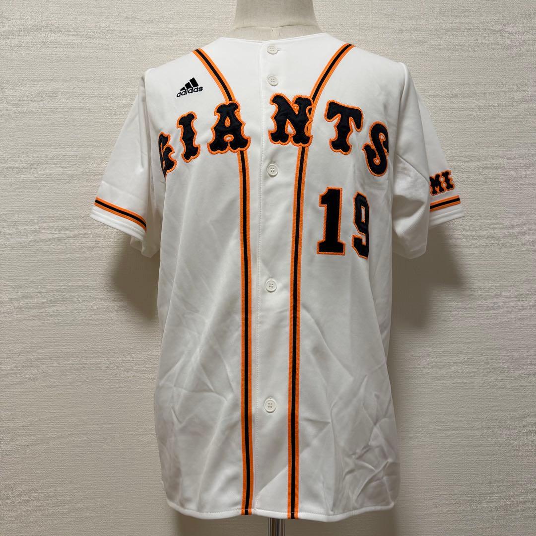 アディダス　巨人　菅野智之選手　ユニフォーム　フル刺繍　背番号19 Lサイズ