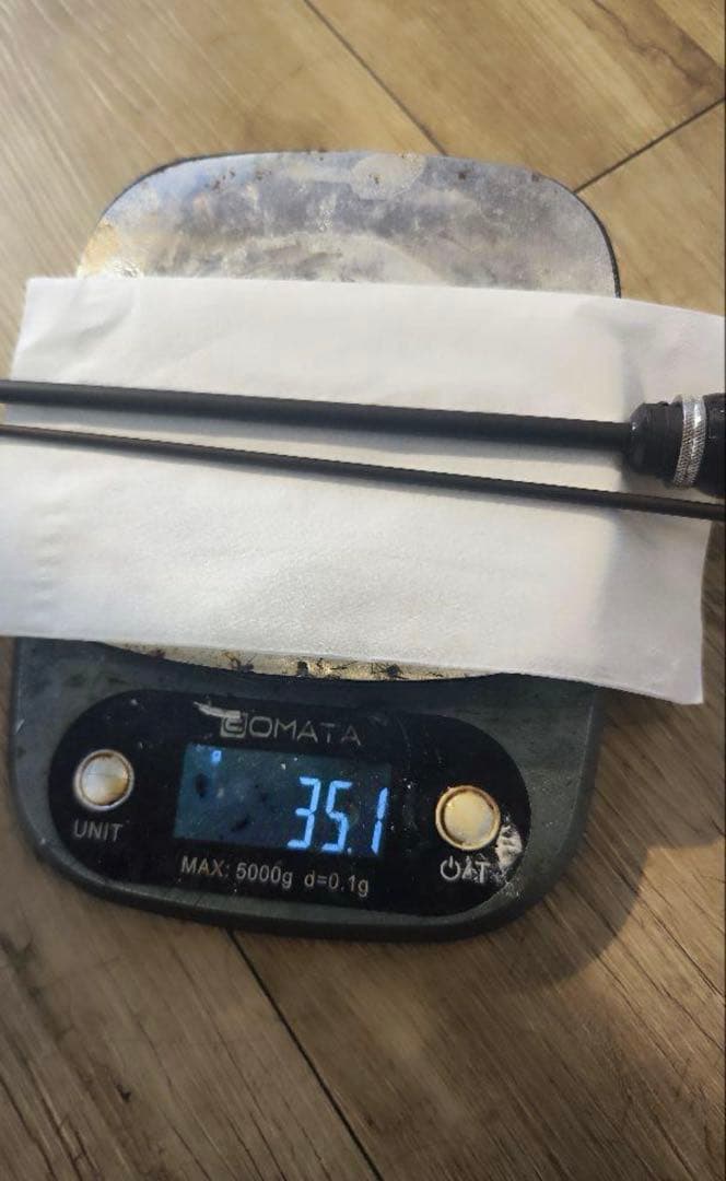 軽量☆35.1gオンリーワン　アジングロッド　チタンティップ　オールチタンガイド
