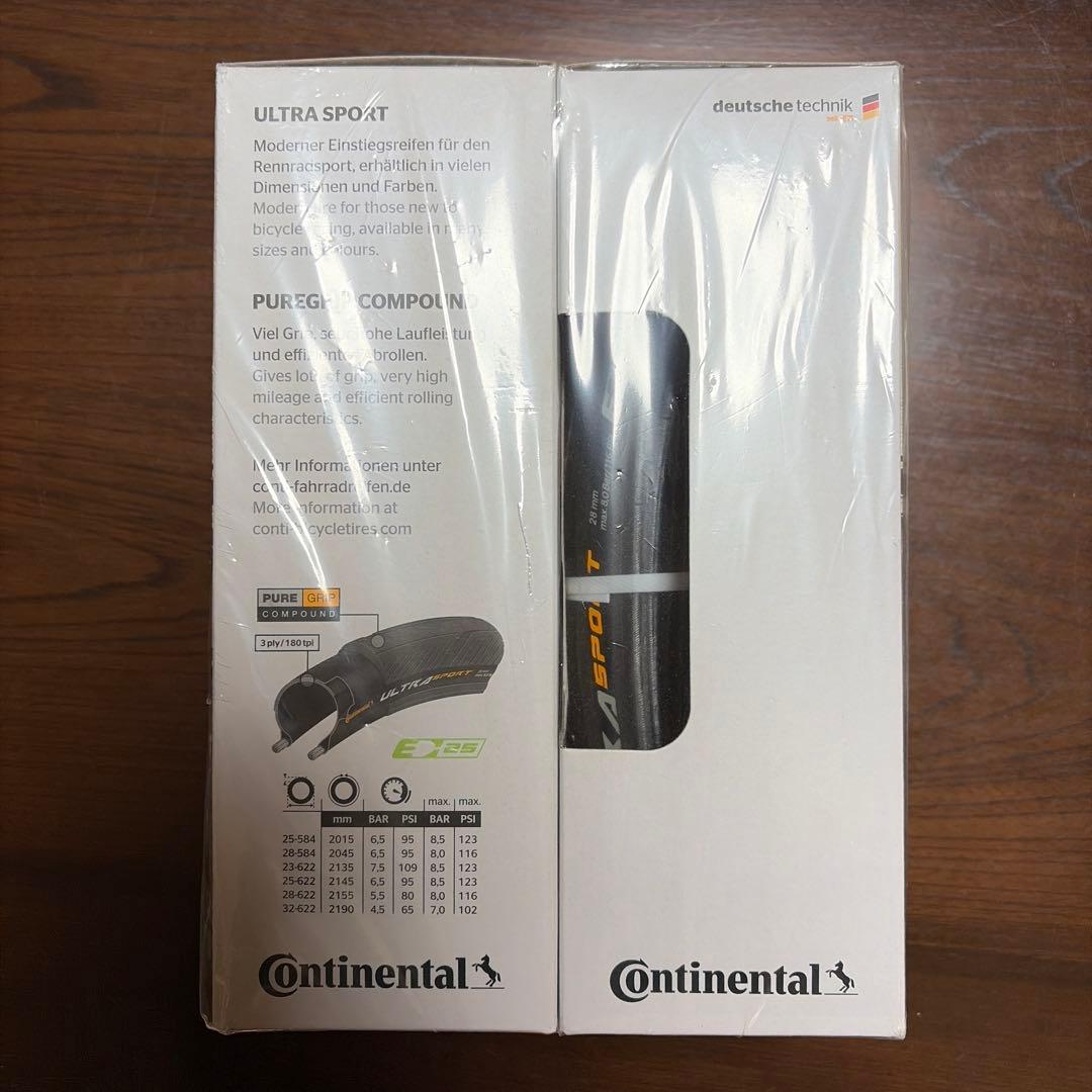 パーツ Continental Ultra Sport III 700x28c