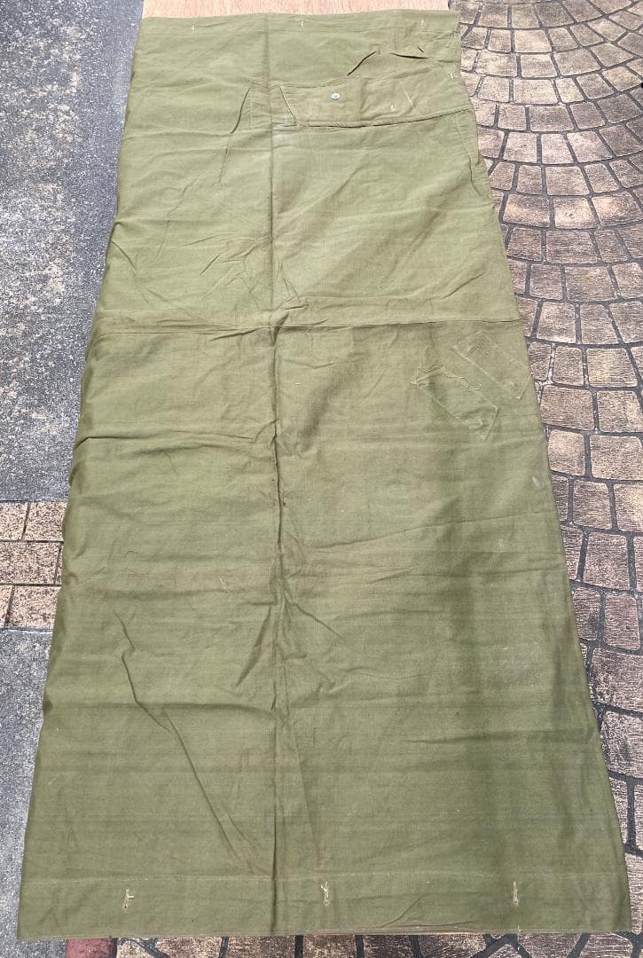 ★ USED ルーマニア軍 放出 ポンチョ テントシート パラトカ オリーブ★★